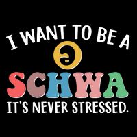 I Want To Be A Schwa Its Never Stressed Pom Pom 12in Knit Beanie