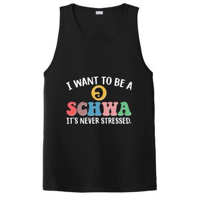 I Want To Be A Schwa Its Never Stressed PosiCharge Competitor Tank