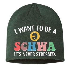 I Want To Be A Schwa Its Never Stressed Sustainable Beanie