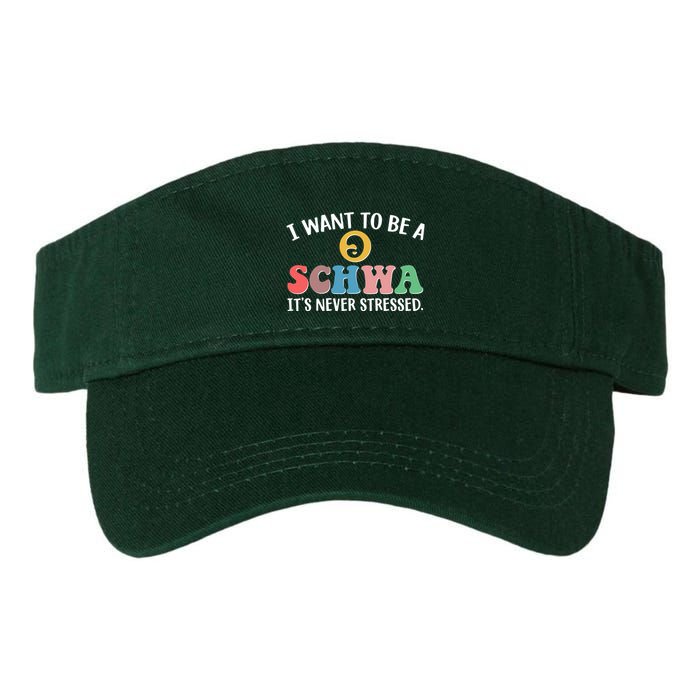 I Want To Be A Schwa Its Never Stressed Visor