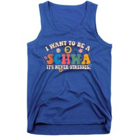 I Want To Be A Schwa ItS Never Stressed Science Of Reading Gift Tank Top