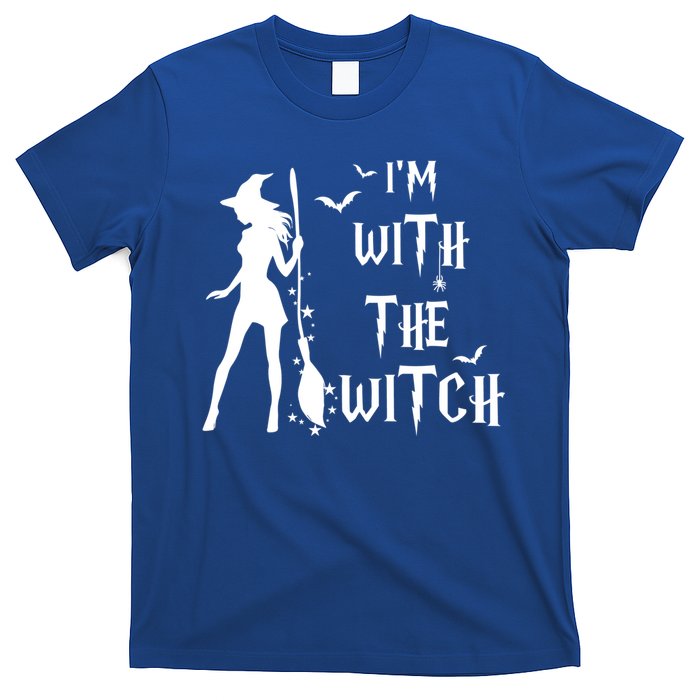 Im With The Witch Halloween Couple Funny Great Gift T-Shirt