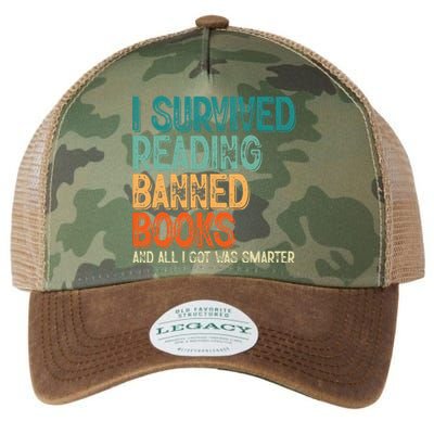 Im With the Banned I Survived Reading Banned Books Legacy Tie Dye Trucker Hat