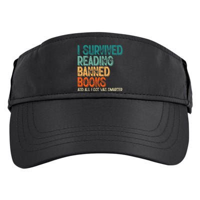 Im With the Banned I Survived Reading Banned Books Adult Drive Performance Visor