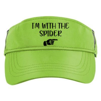 Im With The Spider Adult Drive Performance Visor