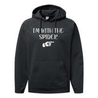 Im With The Spider Performance Fleece Hoodie