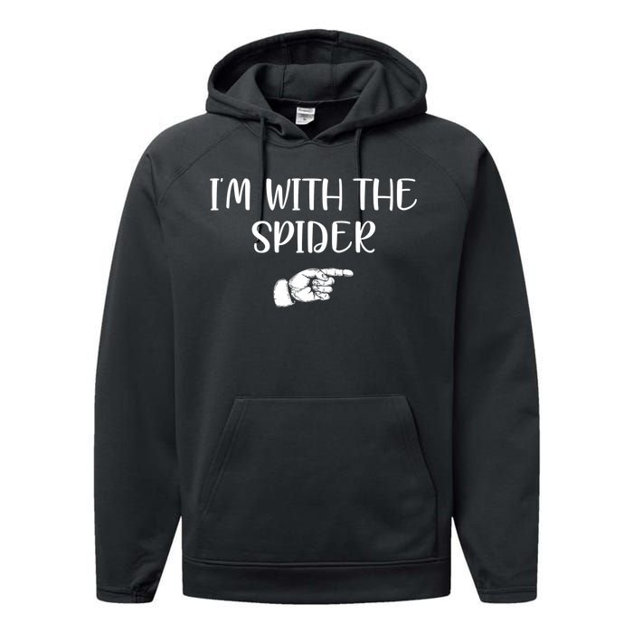 Im With The Spider Performance Fleece Hoodie