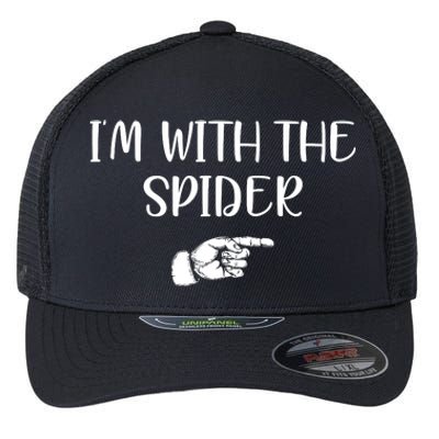 Im With The Spider Flexfit Unipanel Trucker Cap