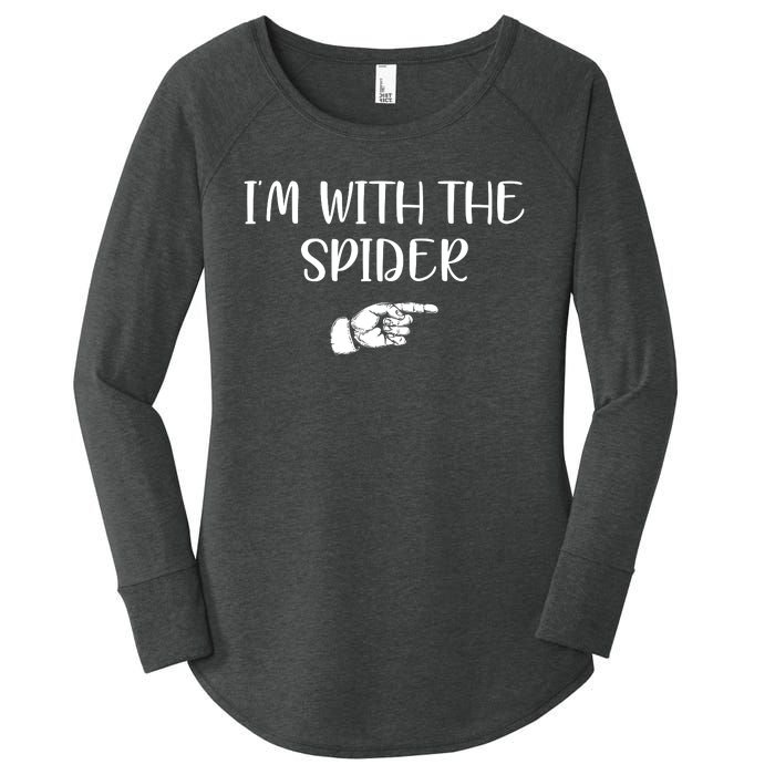 Im With The Spider Women's Perfect Tri Tunic Long Sleeve Shirt