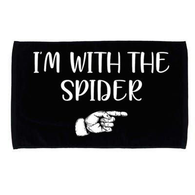 Im With The Spider Microfiber Hand Towel