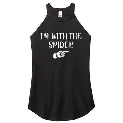 Im With The Spider Women's Perfect Tri Rocker Tank