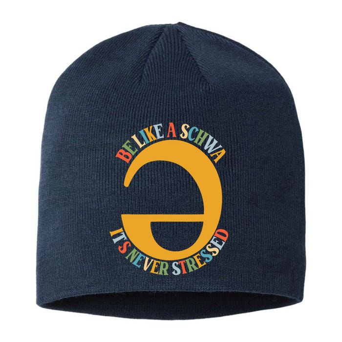 I Want To Be A Schwa ItS Never Stressed Science Of Reading Sustainable Beanie