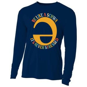 I Want To Be A Schwa ItS Never Stressed Science Of Reading Cooling Performance Long Sleeve Crew