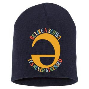 I Want To Be A Schwa ItS Never Stressed Science Of Reading Short Acrylic Beanie