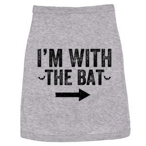 IM With The Bat Funny Matching Couple Costume Halloween Doggie Tank