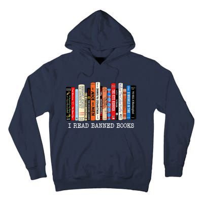 I'm With The Banned Funny Bookworm Tee Banned Book Tall Hoodie