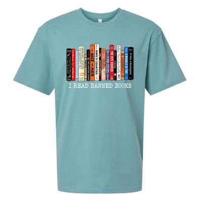 I'm With The Banned Funny Bookworm Tee Banned Book Sueded Cloud Jersey T-Shirt