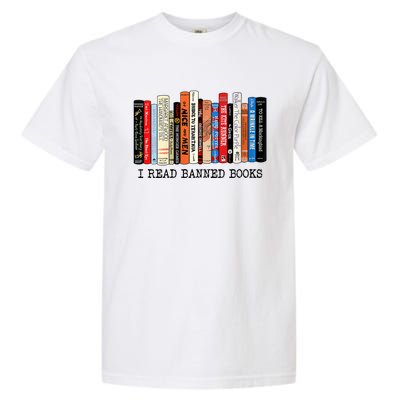 I'm With The Banned Funny Bookworm Tee Banned Book Garment-Dyed Heavyweight T-Shirt