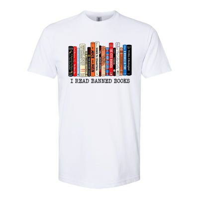 I'm With The Banned Funny Bookworm Tee Banned Book Softstyle® CVC T-Shirt