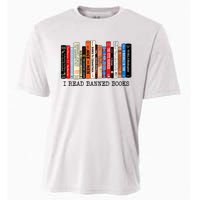 I'm With The Banned Funny Bookworm Tee Banned Book Cooling Performance Crew T-Shirt