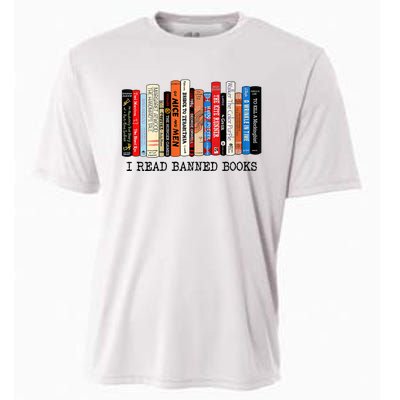 I'm With The Banned Funny Bookworm Tee Banned Book Cooling Performance Crew T-Shirt