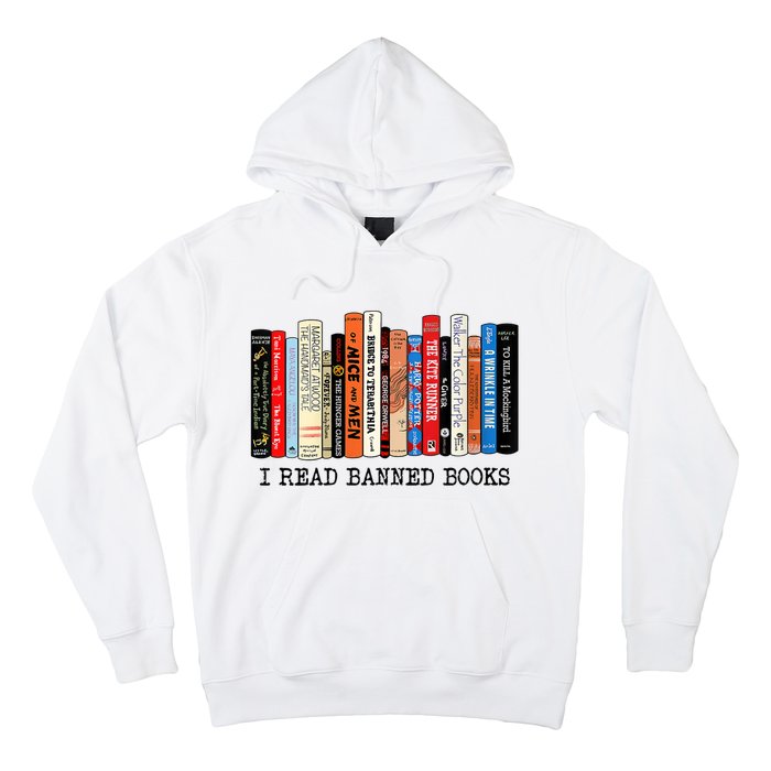 I'm With The Banned Funny Bookworm Tee Banned Book Hoodie