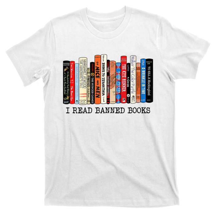 I'm With The Banned Funny Bookworm Tee Banned Book T-Shirt