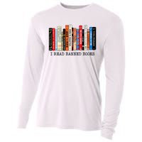 I'm With The Banned Funny Bookworm Tee Banned Book Cooling Performance Long Sleeve Crew