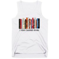 I'm With The Banned Funny Bookworm Tee Banned Book Tank Top