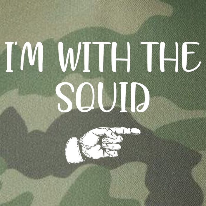 Im With The Squid Legacy Tie Dye Trucker Hat