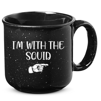 Im With The Squid 15oz Campfire Ceramic Mug