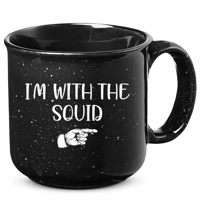 Im With The Squid 15oz Campfire Ceramic Mug