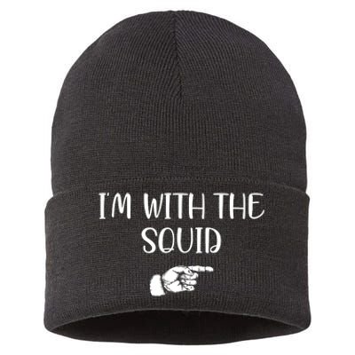 Im With The Squid Sustainable Knit Beanie