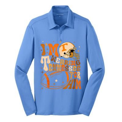 Im Wearing Tennessee Orange For Him Tennessee Football Silk Touch Performance Long Sleeve Polo