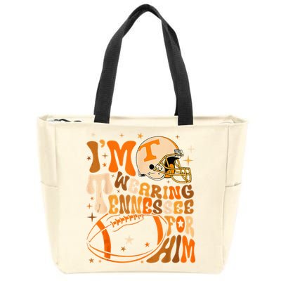 Im Wearing Tennessee Orange For Him Tennessee Football Zip Tote Bag