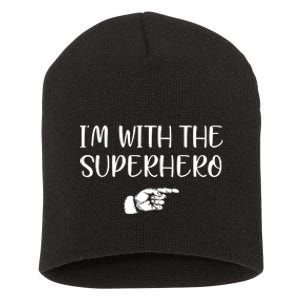 Im With The Superhero Short Acrylic Beanie