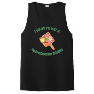 I Want To Eat A CarCoochie Board Funny Charcuterie Humor PosiCharge Competitor Tank