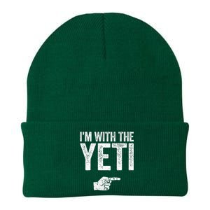 IM With The Yeti Matching Yeti Costume Knit Cap Winter Beanie