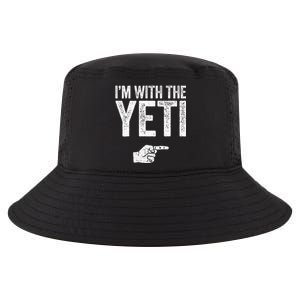 IM With The Yeti Matching Yeti Costume Cool Comfort Performance Bucket Hat