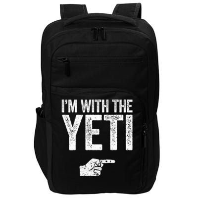 IM With The Yeti Matching Yeti Costume Impact Tech Backpack