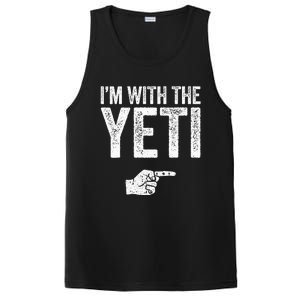 IM With The Yeti Matching Yeti Costume PosiCharge Competitor Tank