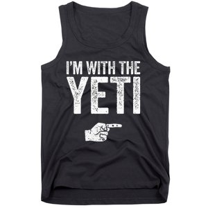 IM With The Yeti Matching Yeti Costume Tank Top