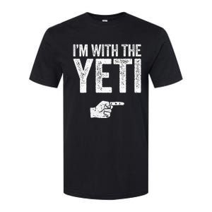 IM With The Yeti Matching Yeti Costume Softstyle CVC T-Shirt