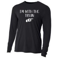 Im With The Train Cooling Performance Long Sleeve Crew