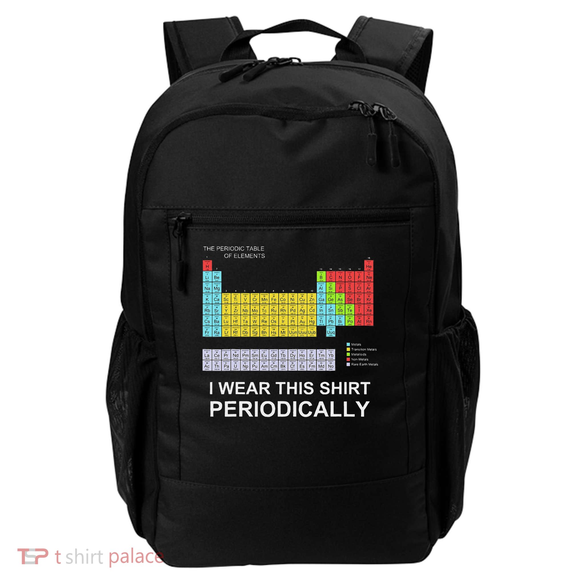 I Wear This Periodically Funny Science Daily Commute Backpack
