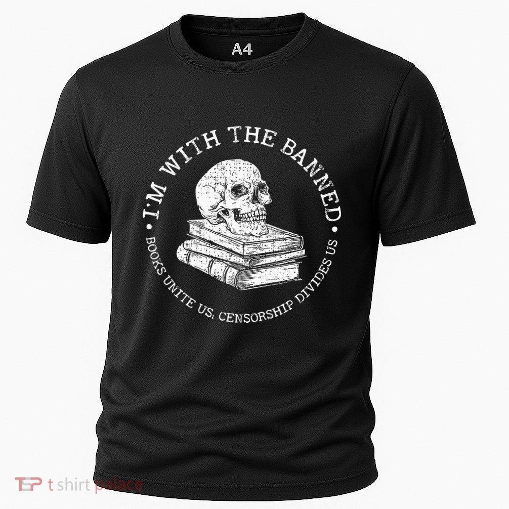 IM With The Banned Books Cooling Performance Crew T-Shirt