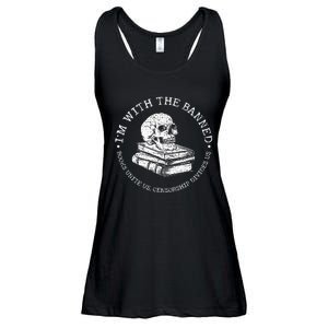 IM With The Banned Books Ladies Essential Flowy Tank