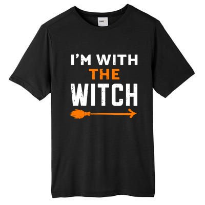 Im With The Witch Couples Halloween Gift Tall Fusion ChromaSoft Performance T-Shirt