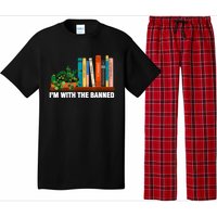 I'm With The Banned Books I Read Banned Bookworm Lovers Pajama Set