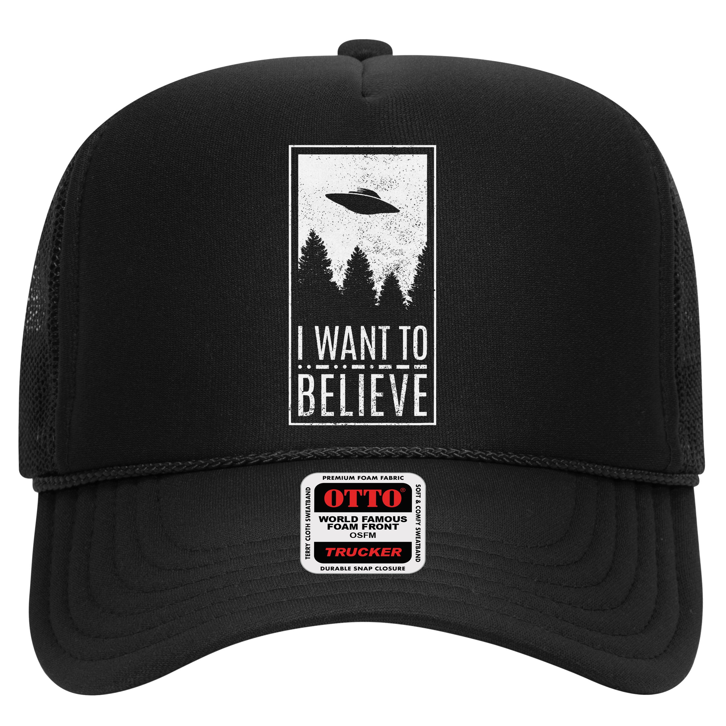 I Want To Believe Ufo Alien Hunter Conspiracy Theorist Hat